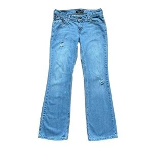 Levi’s Jeans Genuinely Crafted Distressed Denim Coastal Cowgirl Y2K - Size 7